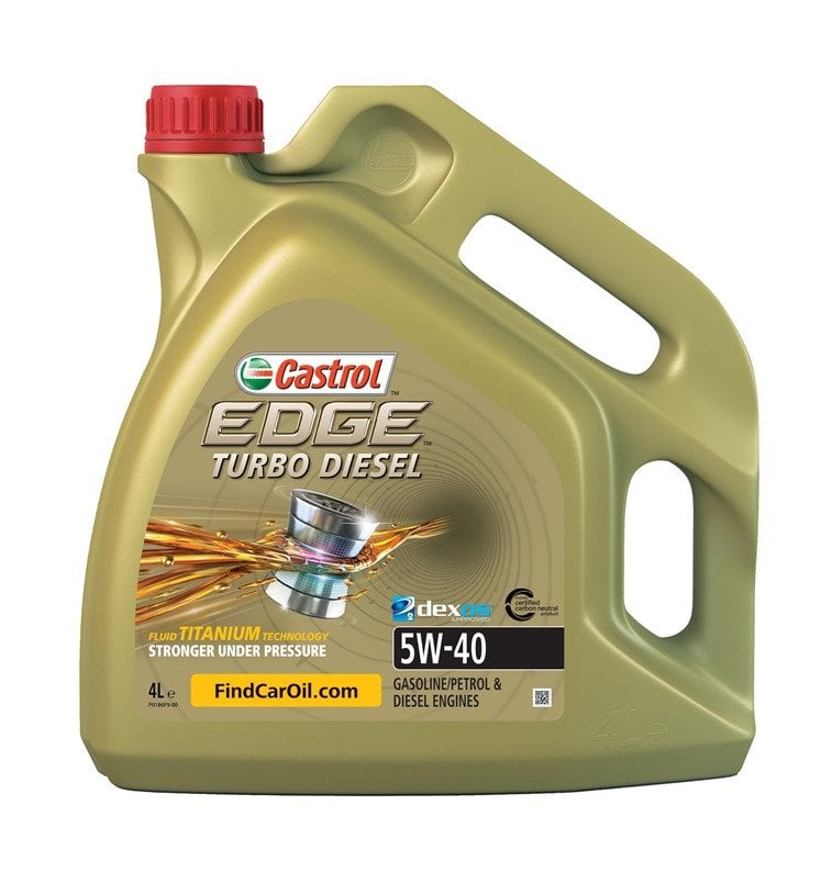 ENGINE OIL CASTROL EDGE TIT TD 5W40 4L
