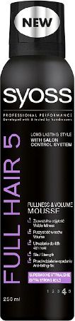 Syoss Full Hair 5D Pianka do włosów 250 ml