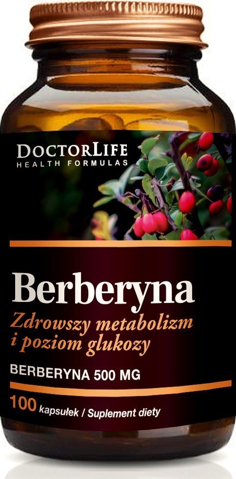 Doctor Life Doctor Life Berberyna 500 mg - 100 kapsułek