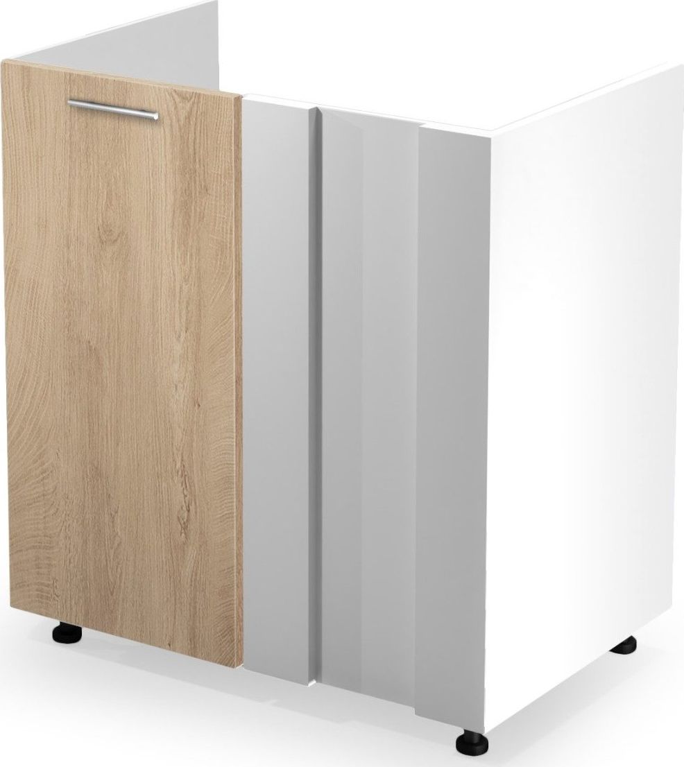 Halmar Szafka kuchenna narożna pod zlew 80 VENTO DKN-100/82 dąb