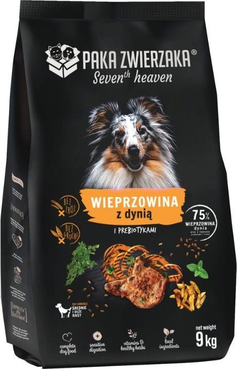 Paka Zwierzaka Paka Zwierzaka Seventh Heaven Wieprzowina z dynią L 9kg