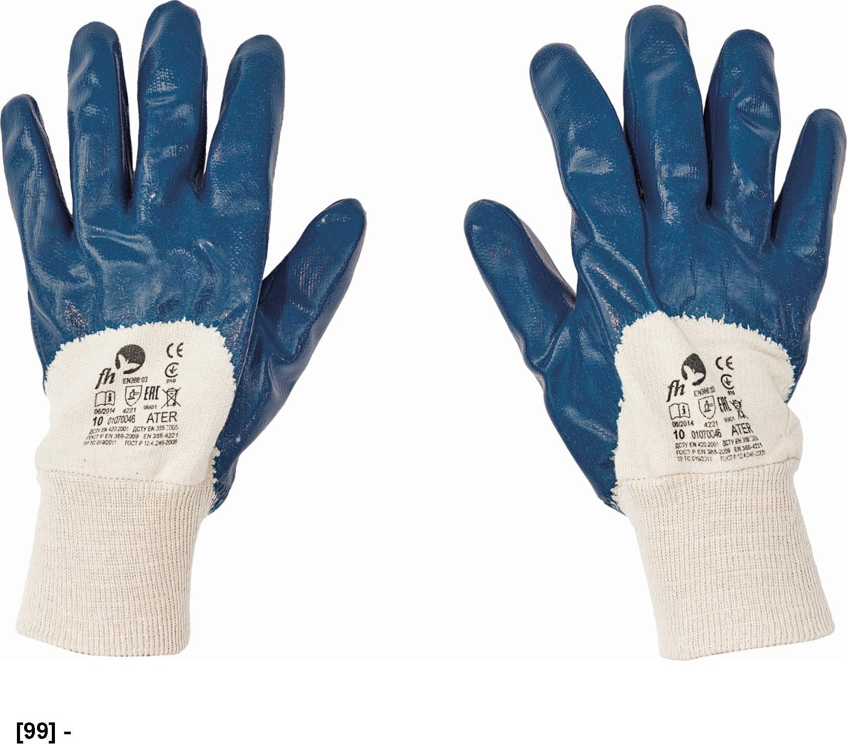 CERVA ATER - rękawice mechaniczne do ciężkich prac 10