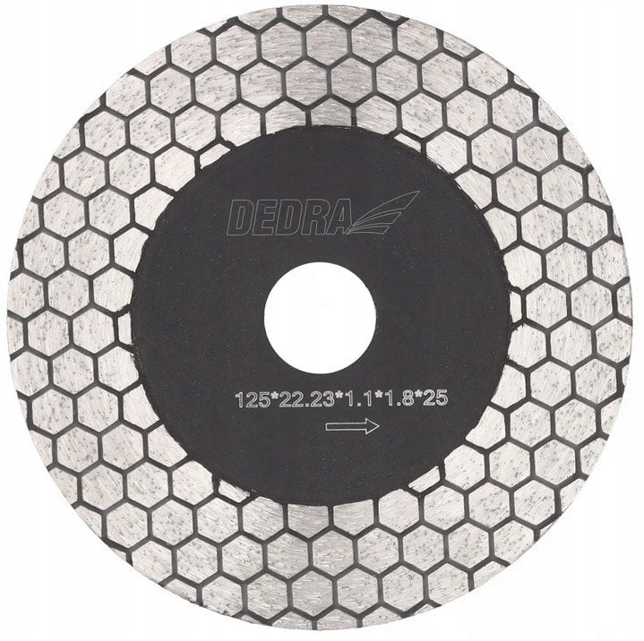 Tarcza diamentowa 125mm romby