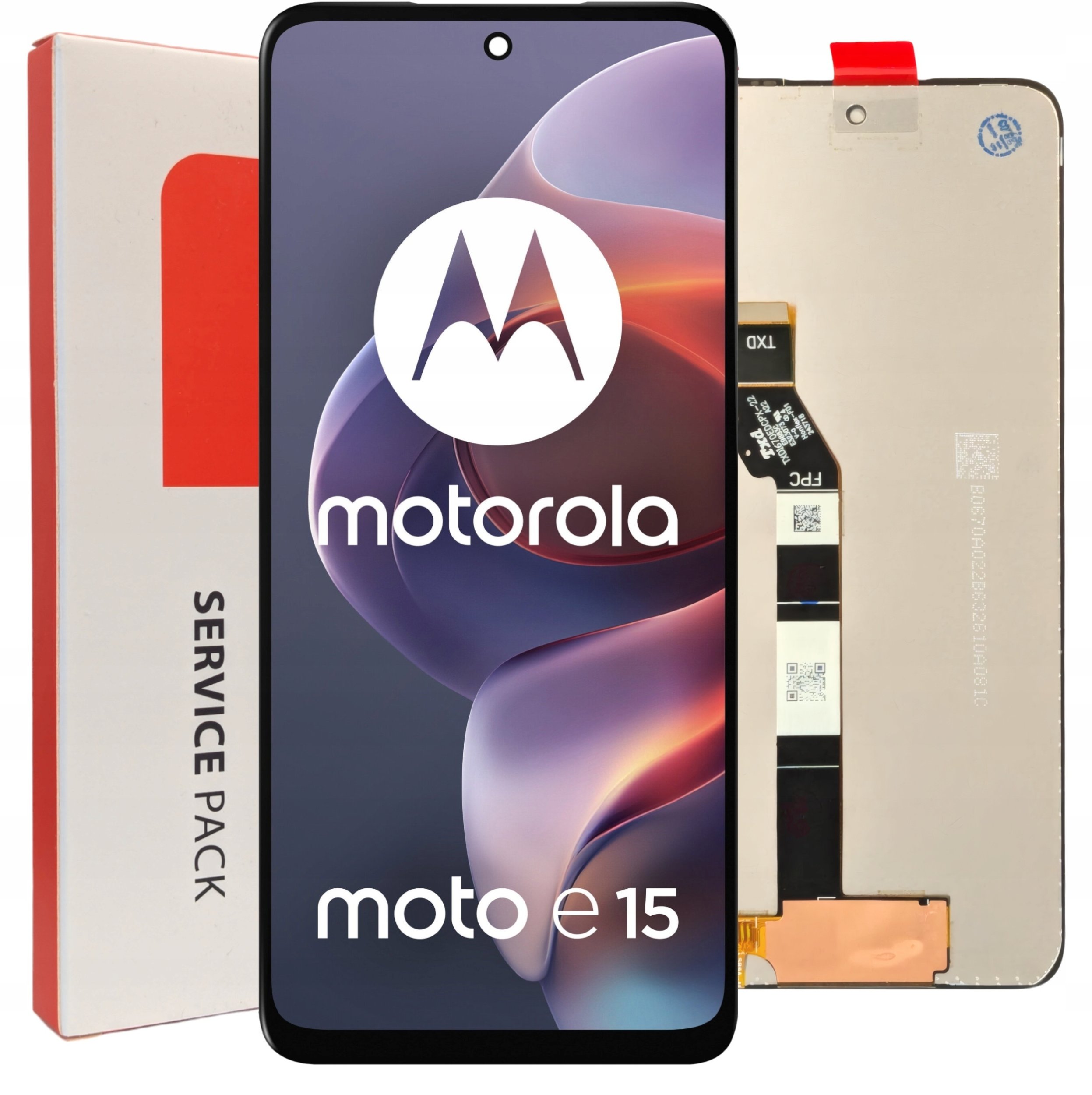 Wyświetlacz do Motorola Moto E15 Ekran LCD Oryginał Zila PB6S0005PL (5904858351718)