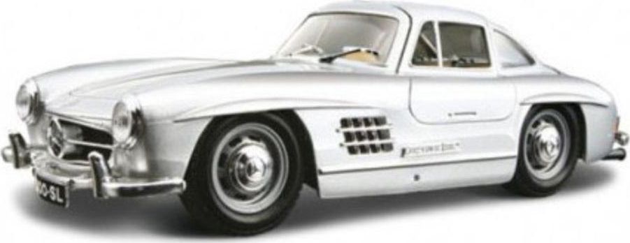 Bburago Mercedes-Benz 300SL 1954 Silver 1:24 BBURAGO