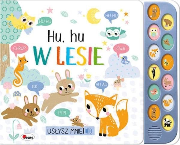 morex Książeczka Usłysz mnie Hu Hu w lesie