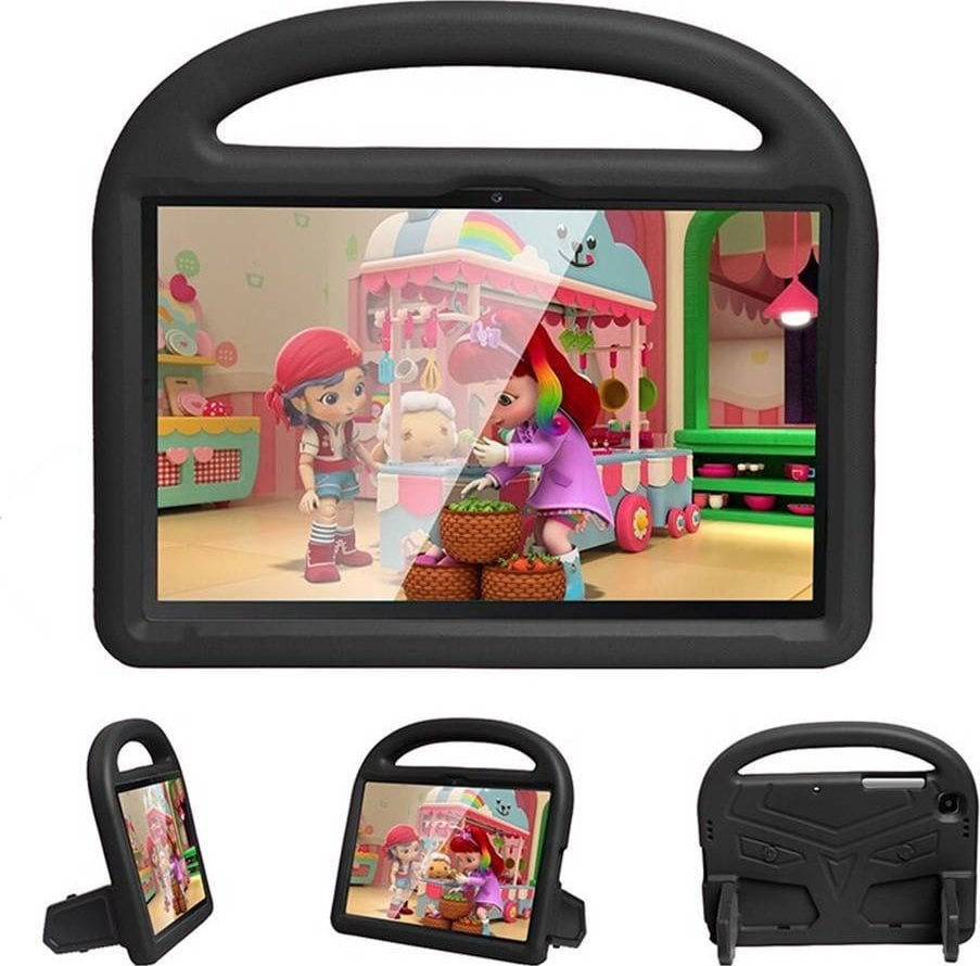 Etui na tablet Strado Etui FunColor do Samsung Galaxy Tab A8 10.5 2021 X200 (Czarne) uniwersalny