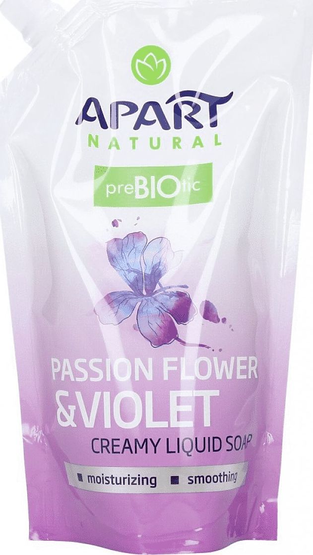 Apart Natural Mydło w płynie Prebiotic Passiflora i fiołek 400ml
