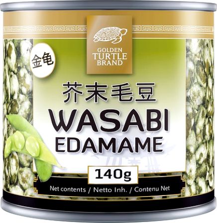 Golden Turtle Brand Fasolka edamame z wasabi 140g - Golden Turtle Brand uniwersalny
