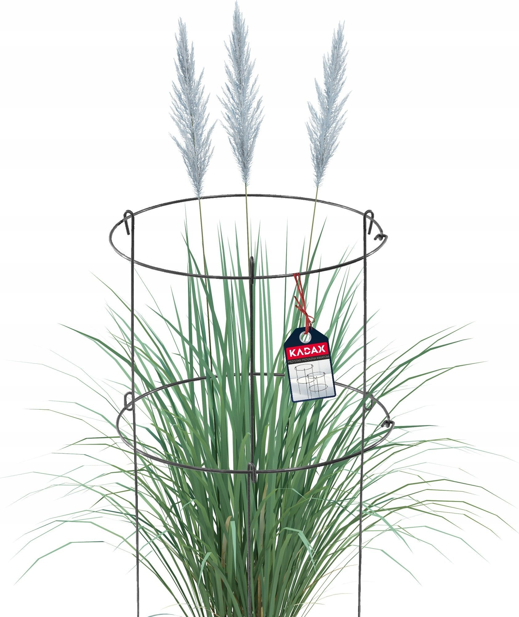 Kadax Podpora Podpórka Do Roślin Kwiatów Róż Stal 90 cm