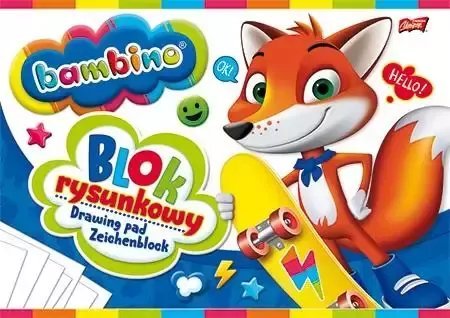St. Majewski Blok rysunkowy A4/20K (10szt) BAMBINO - ST-MAJEWSKI