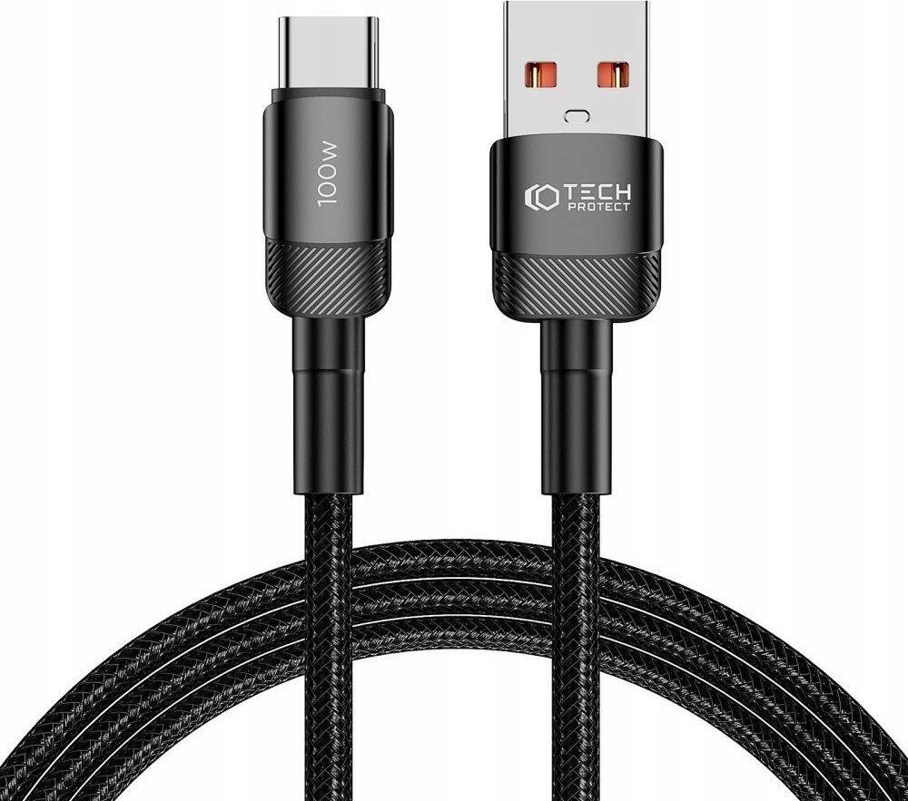 Kabel USB Tech-Protect USB-C - USB-C 2 m Czarny (5906203690725)