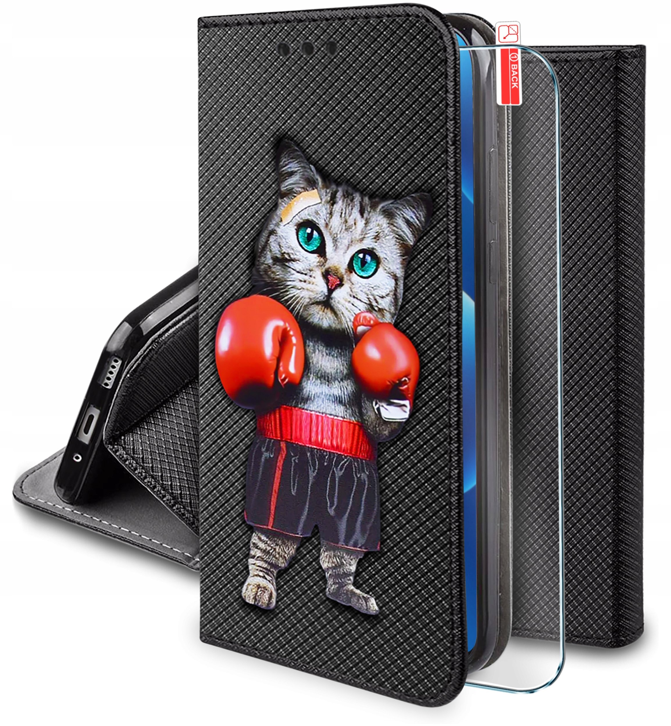 Etui do Oppo Reno 13 FS 5G | F 5G MAGNET WZORY CASE + SZKŁO 9H