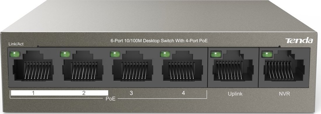 Switch Tenda TEF1106P-4-63W