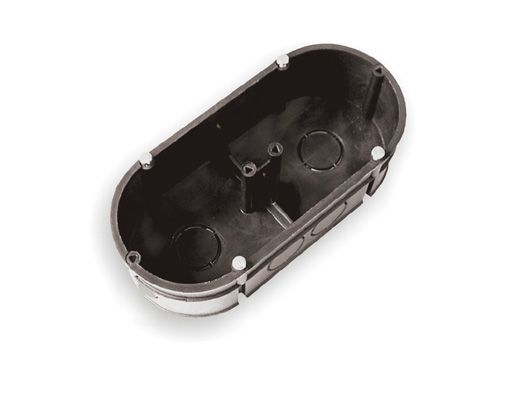 Kontakt-Simon Puszka instalacyjna podwójna 2x60mm - PP-F2X60PŁ-N