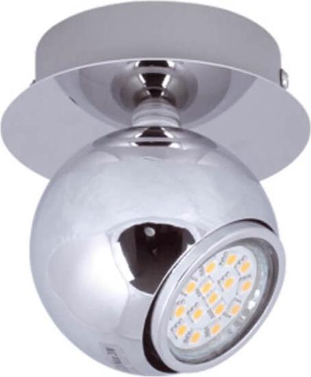 Kinkiet KAJA OŚWIETLENIE Lampa kinkiet dekoracyjny K-JZ-DAFNE 1 CHR LED GU10 1x3W KAJA