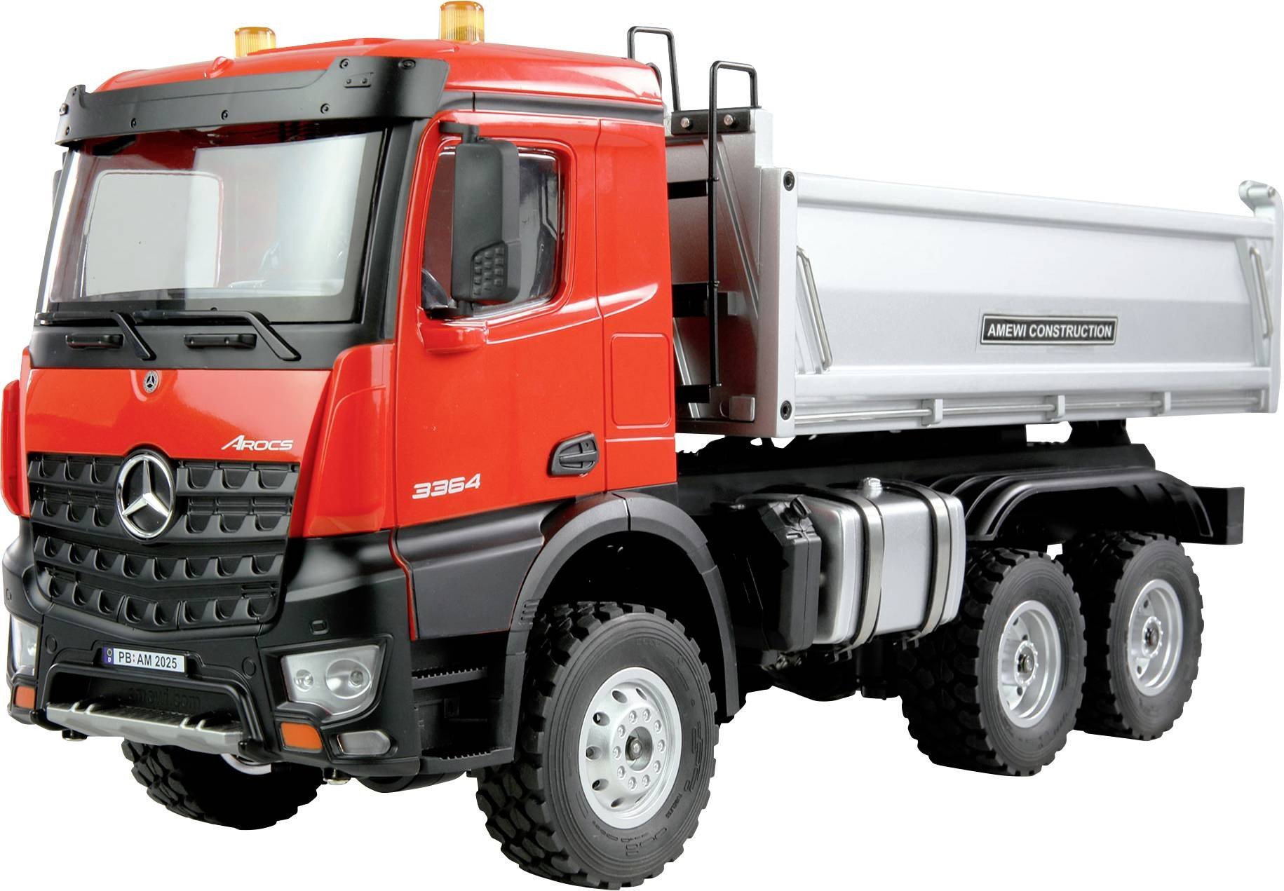 Amewi Mercedes-Benz Arocs Kipper 6x6 1:14 RTR rot