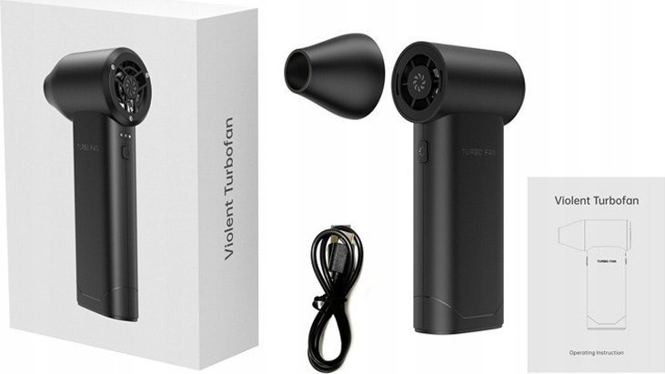 Mini Turbo Wentylator X5 Elektryczny Dmuchawa Przenośny Wielofunkcyjny