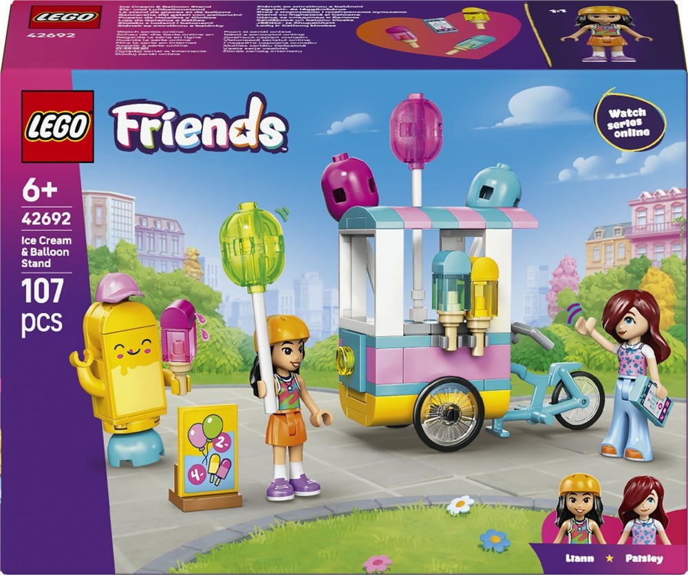 LEGO Friends Stoisko z lodami i balonami (42692)