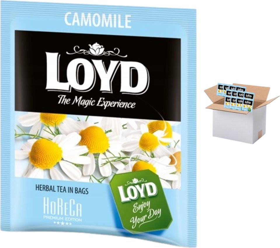 Loyd LOYD Herbata Camomile - rumianek 500 saszetek kopertowana (karton zbiorczy)