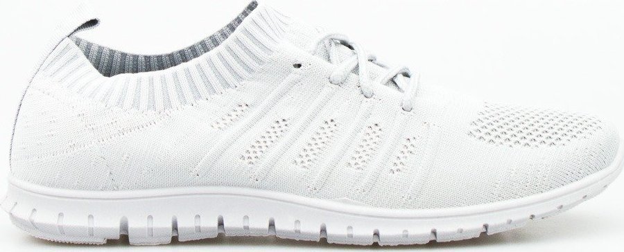 Estetino Tenisówki tekstylne wsuwane szare-36