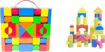 Klocki piankowe 34szt