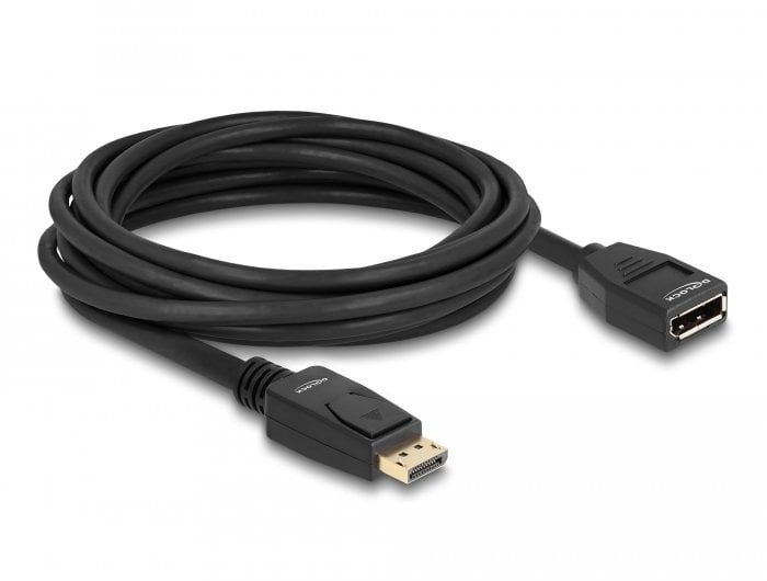 System przekazu sygnału AV Delock DELOCK DisplayPort 1.2 przedłużacz 4K 60 Hz 5 m