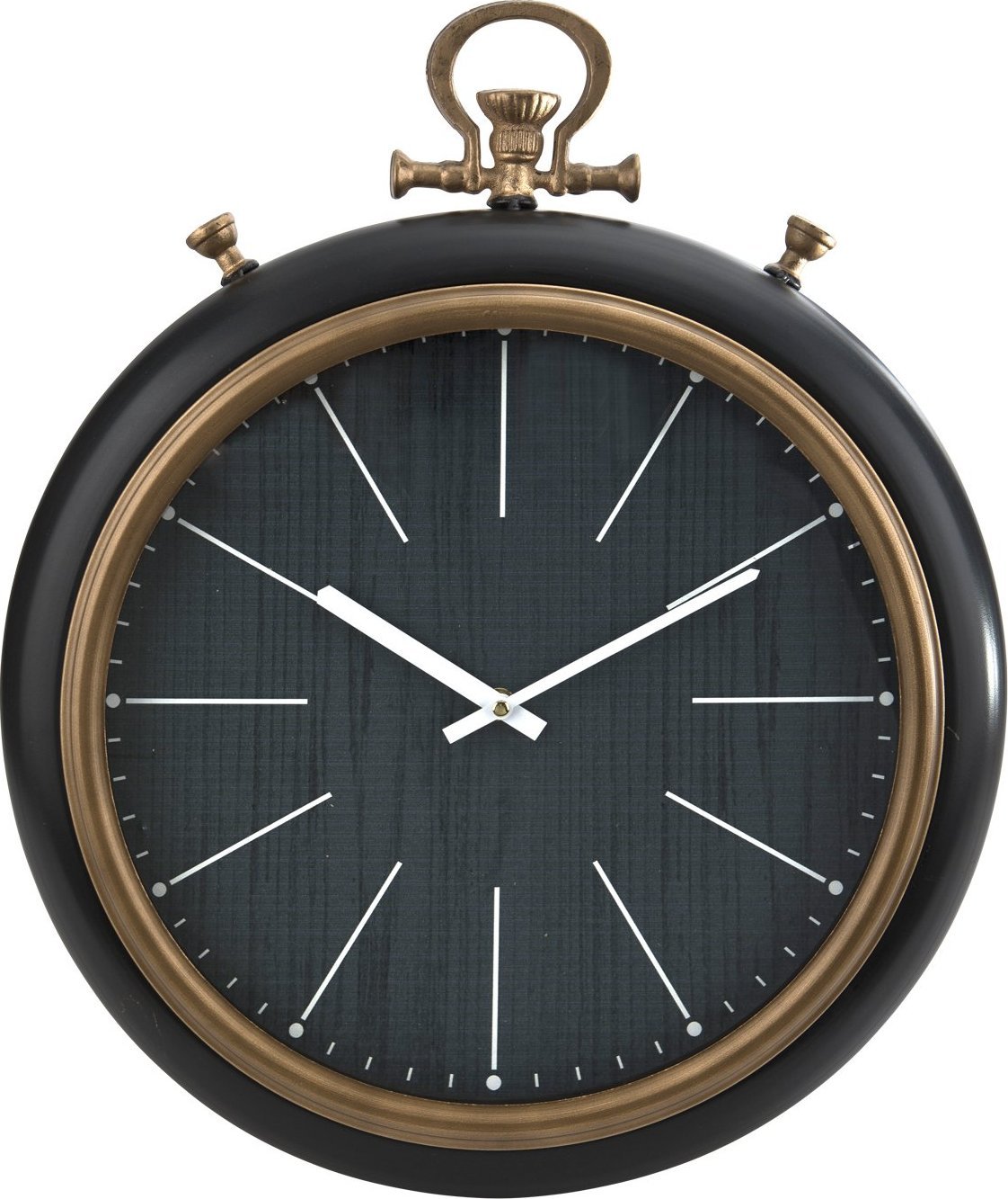 Witek Home Zegar Marynarski czarny