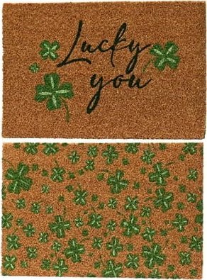 Kaemingk Wycieraczka wejściowa kokosowa ozdobna 60x40 cm