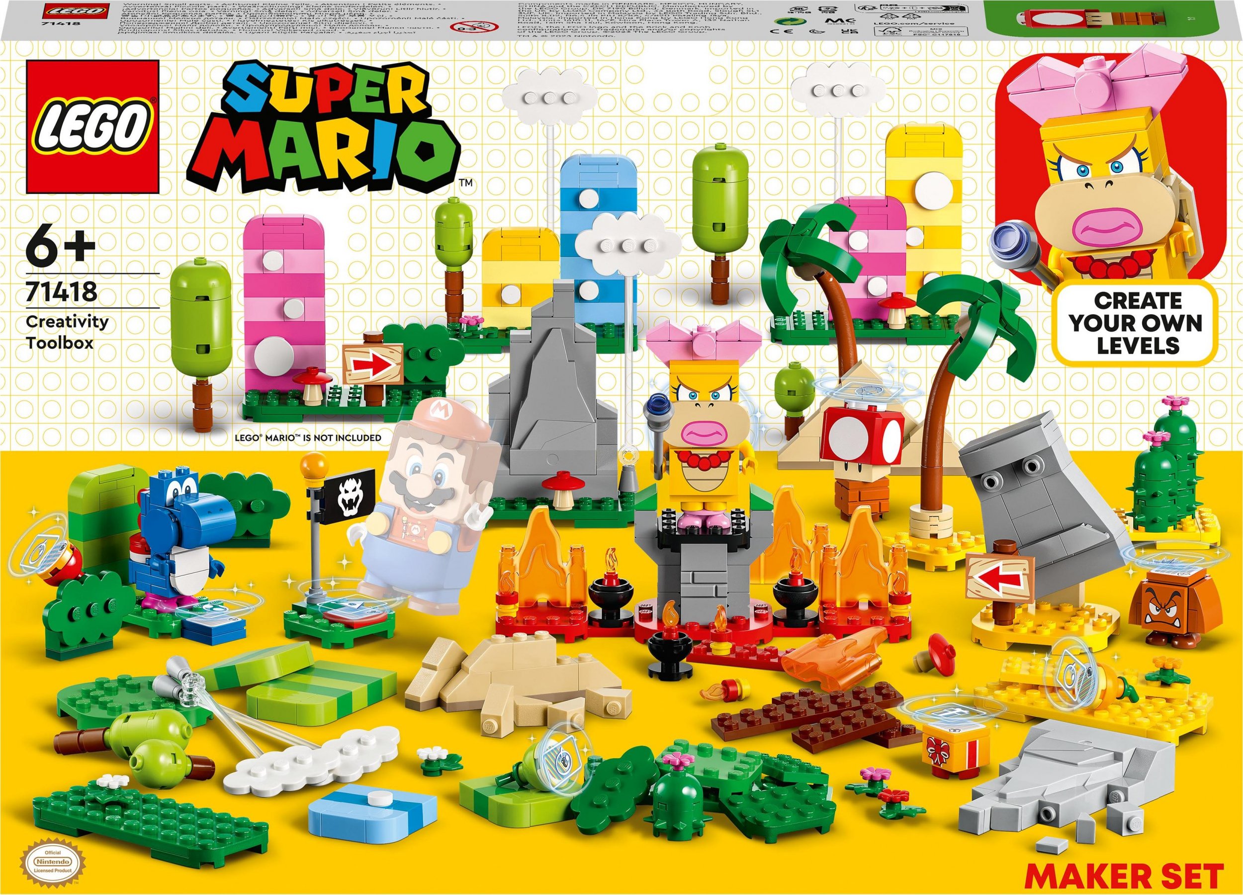 LEGO Super Mario Kreatywna skrzyneczka - zestaw twórcy (71418)