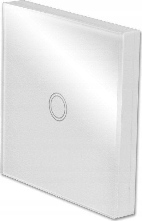 Masterled Pilot RF natynkowy włącznika szklanego na baterie Biały Pilot RF natynkowy włącznika szklanego czarny lub biały na baterie