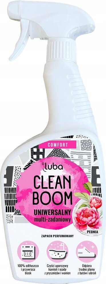 Luba Comfort Clean Boom uniwersalny płyn do czyszczenia Peonia 600ml