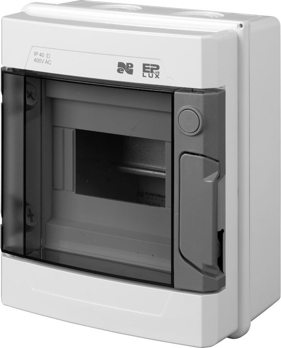 Elektro-Plast Rozdzielnica modułowa hermetyczna 1 x 6 natynkowa IP40 EP-LUX PLUS RN 1/6 (1910-01)