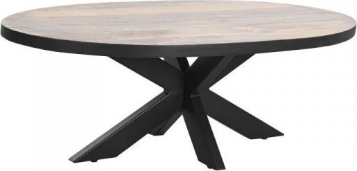 DKD Home Decor Stolik DKD Home Decor Naturalny Metal Drewno mango 130 x 70 x 45 cm