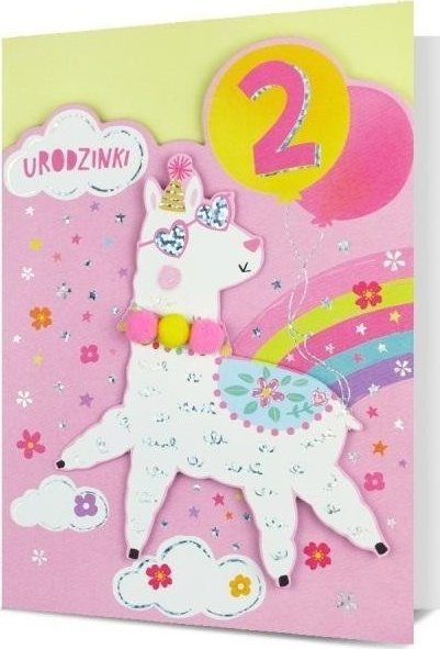 Pan Dragon KARNET B6 HM-200 2 URODZINY ROZ