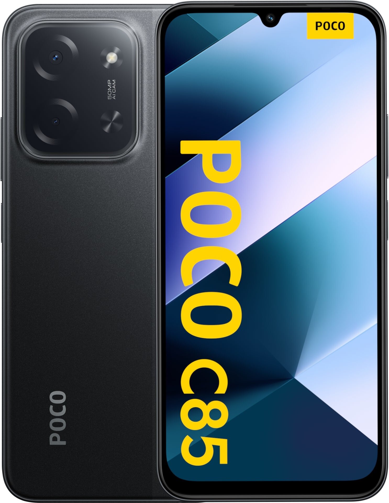 Smartfon POCO C85 6/128GB Czarny (null)