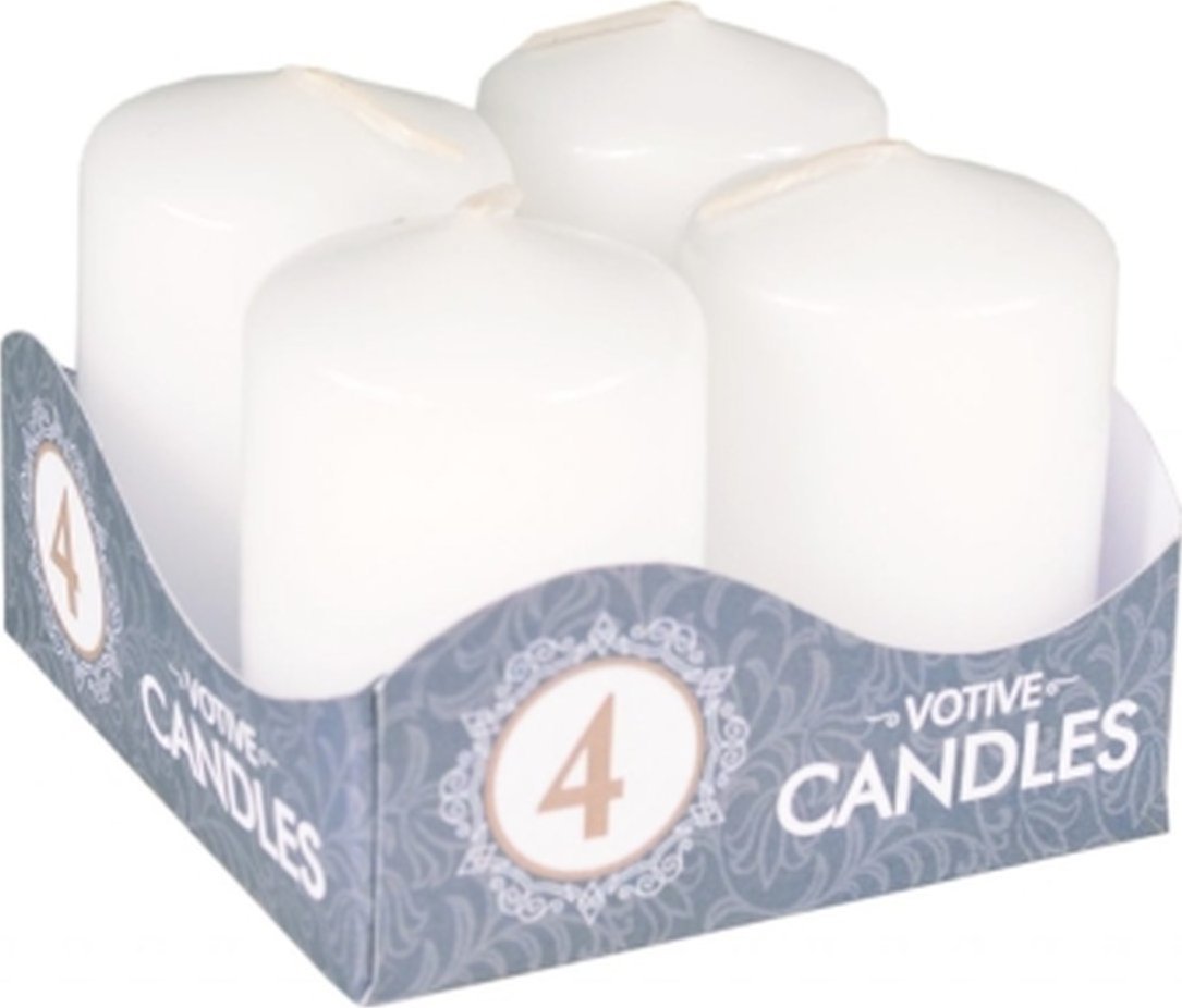 Admit Świeca adwentowa biała 4 szt.