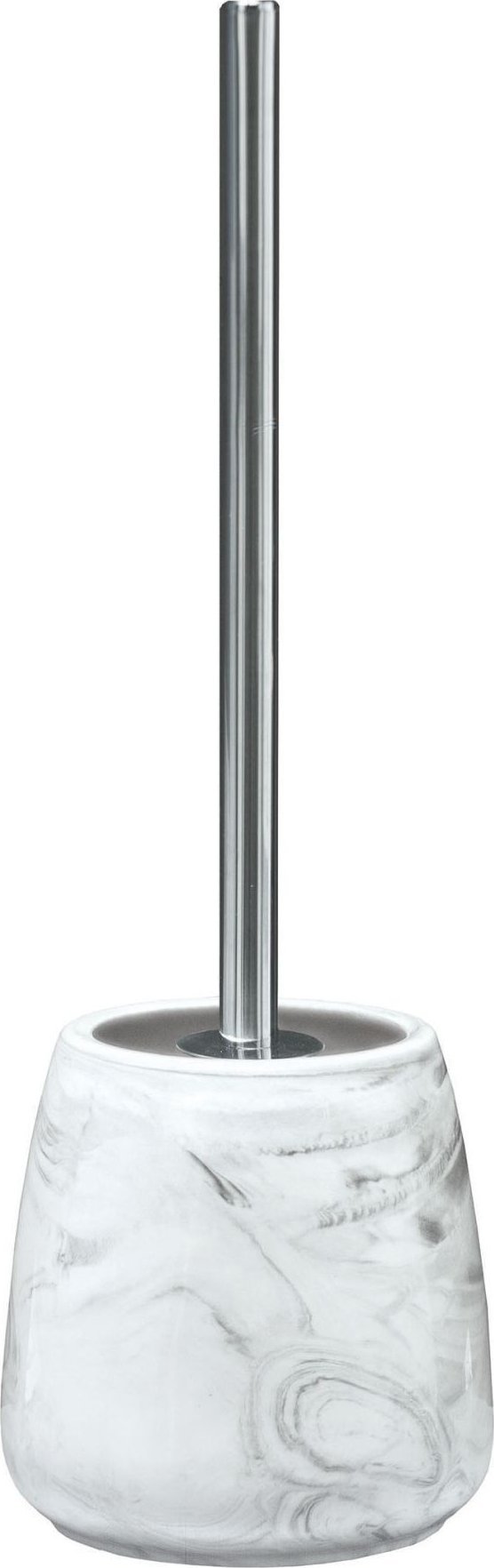 Kleine Wolke Marble Szczotka WC ze stojakiem szary