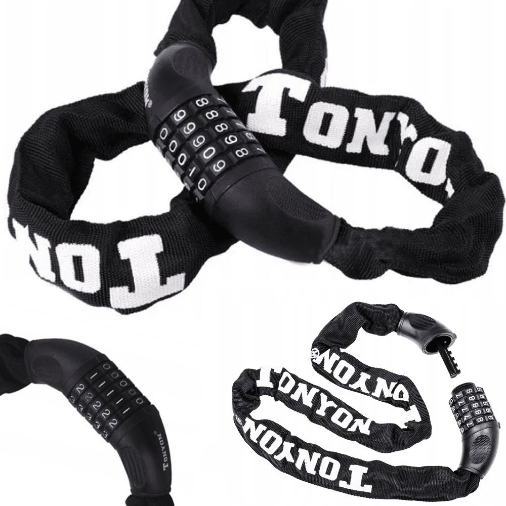 Korbi ŁAŃCUCH BLOKADA ROWEROWA LINKA ROWER MOTOR SZYFR