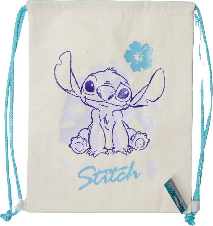 Disney Stitch - Plecak / worek ze sznurkami (30 x 40 cm)