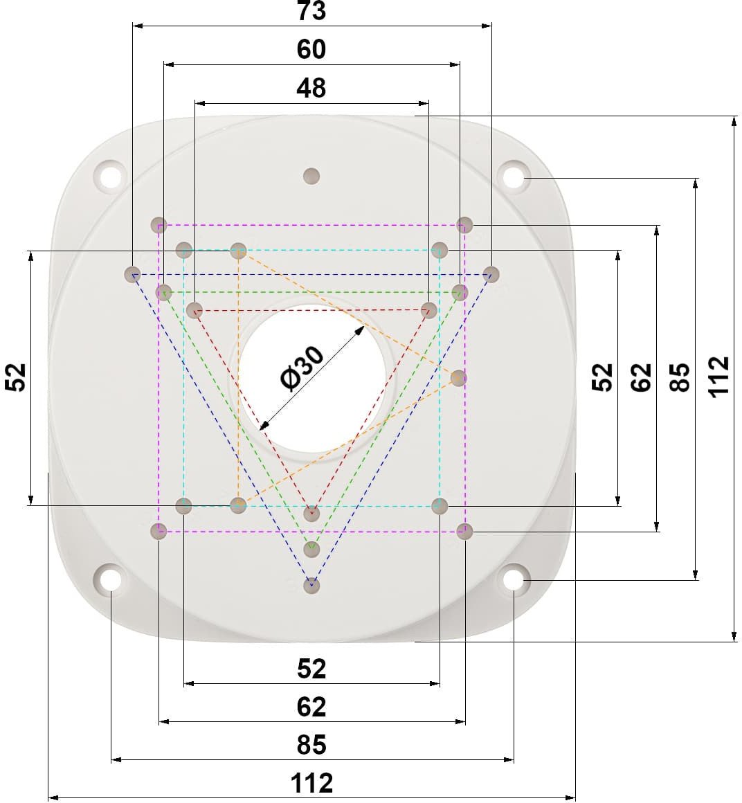 UCHWYT KAMERY BD-PC115