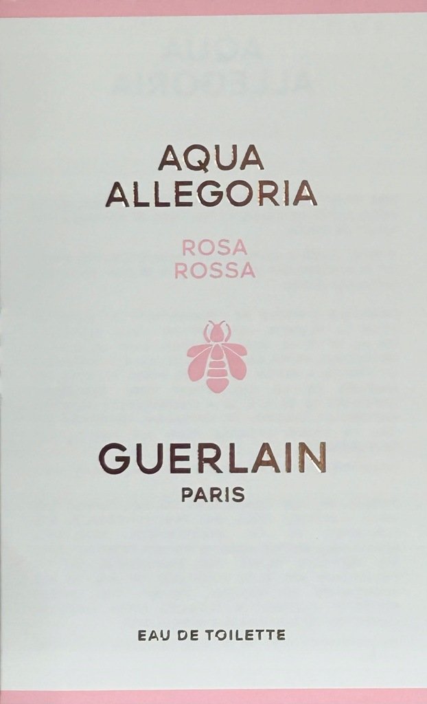 Mini Guerlain Aqua Allegoria Rosa Rosa Woda Toaletowa - 1Ml