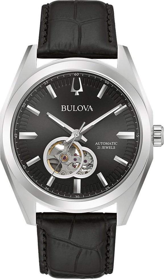 Zegarek Bulova Zegarek męski Bulova 96A273 czarny