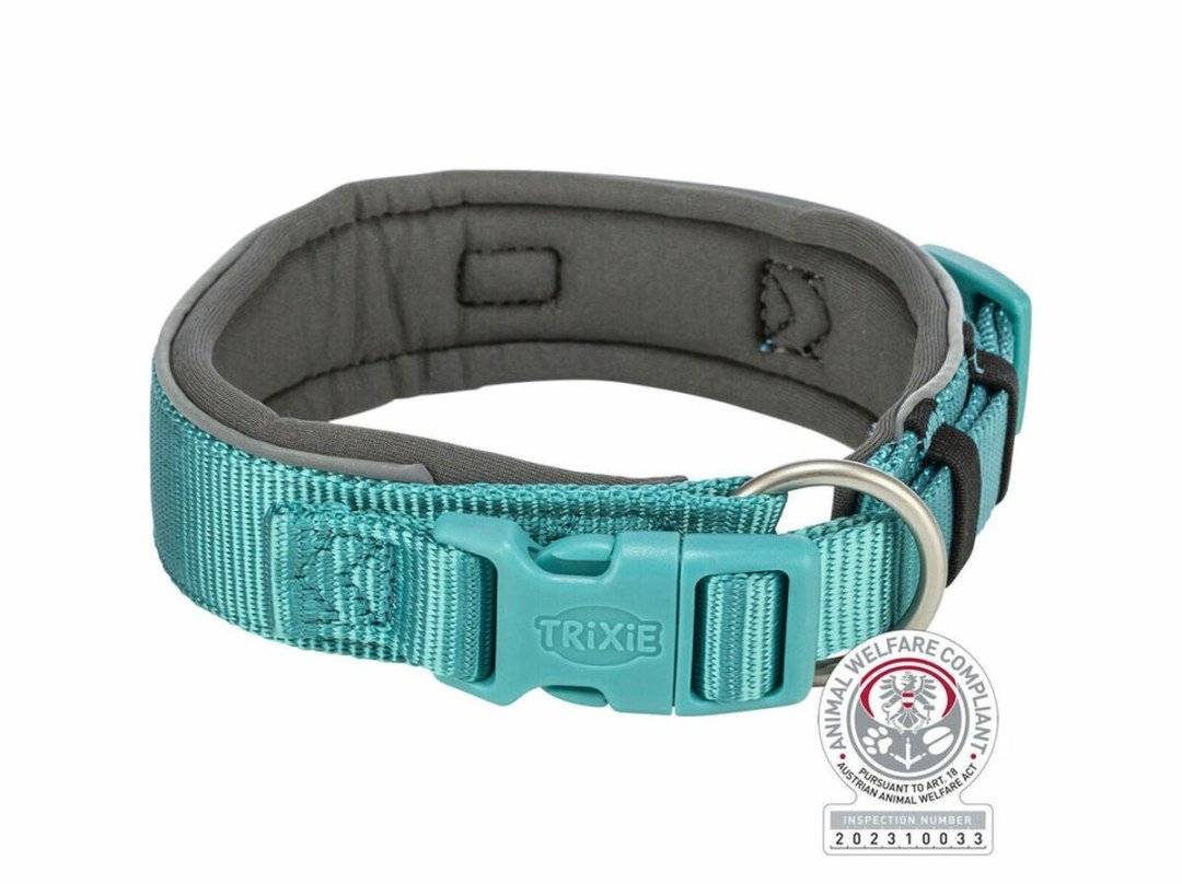 Obroża dla psa Trixie Premium Grafit Jasnoniebieski XS/S 27-35 cm