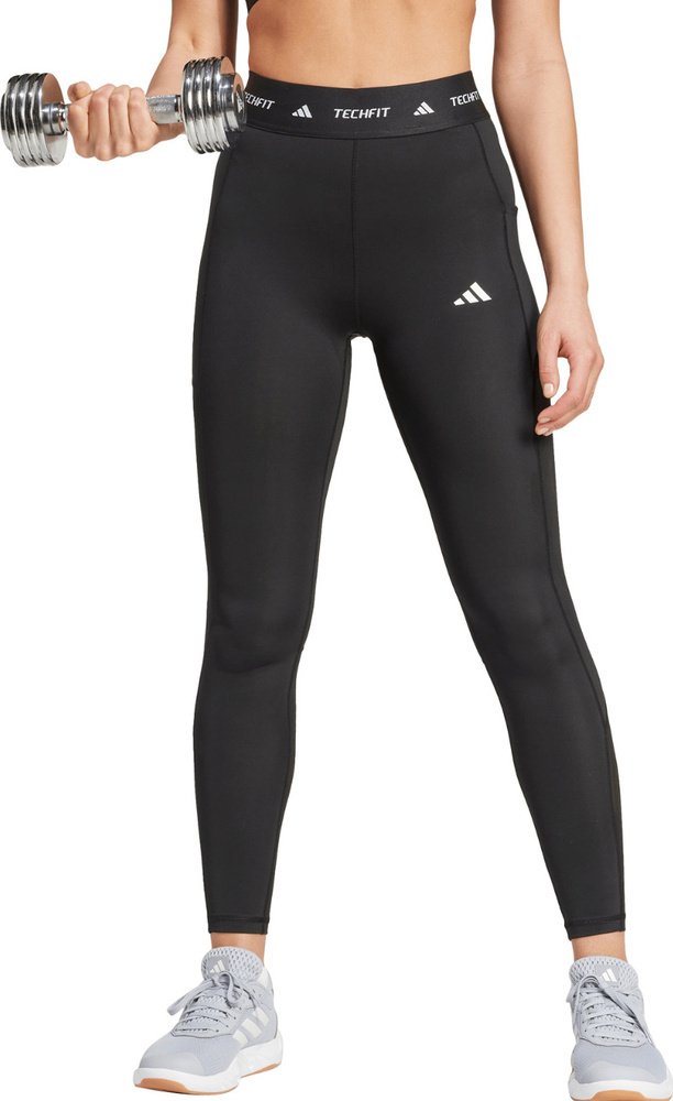 Adidas Legginsy damskie Techfit Stash Pocket Full-Length czarny IT2282 2XL