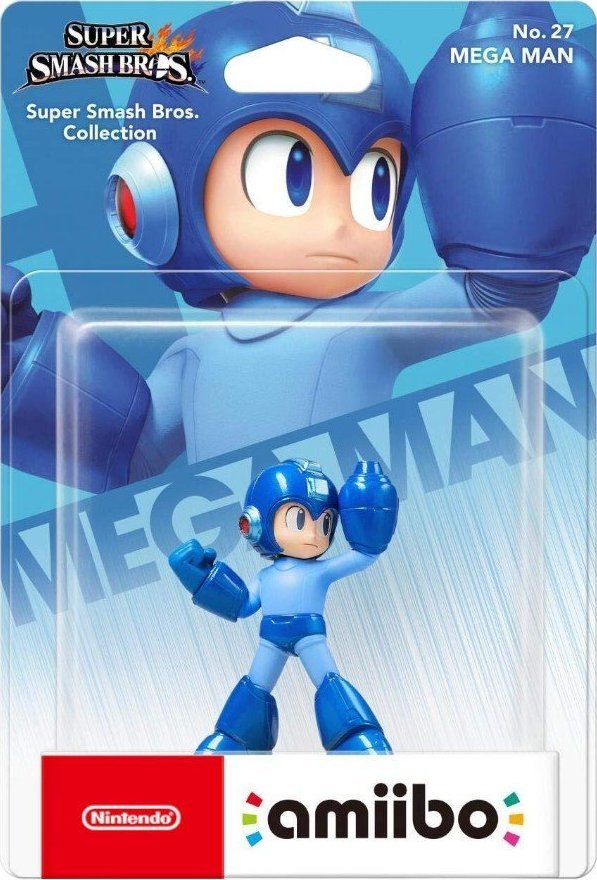 Figurka Amiibo Amiibo Super Smash Bros. Collection Mega Man No. 27