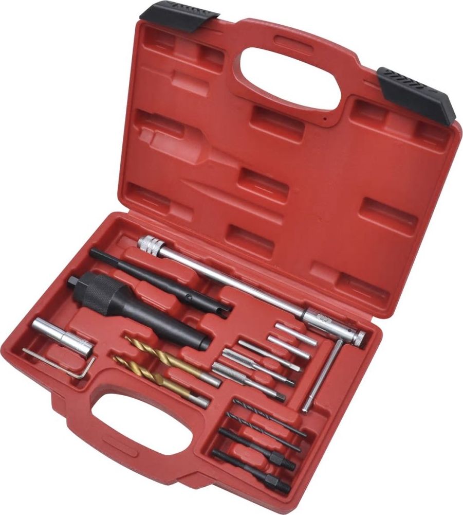 vidaXL 16 częściowy zestaw narzędzi do wymiany świec żarowych (210324) - 210324