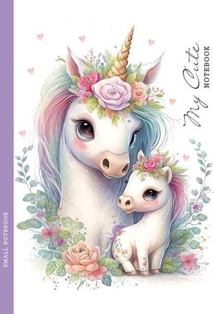 Notatnik 128x165/48K kratka jednorożce FRESH