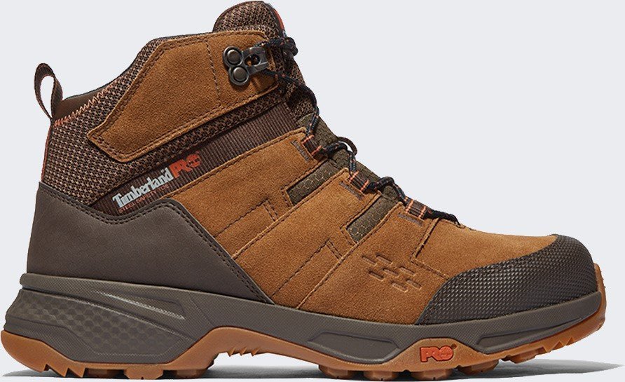 Buty trekkingowe męskie Timberland Buty Timberland Pro Switchback LT S1P BROWN