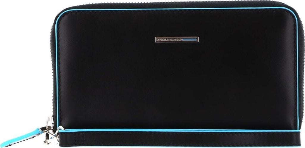Piquadro Piquadro, Blue Square, Wallet, Black, For Women For Women